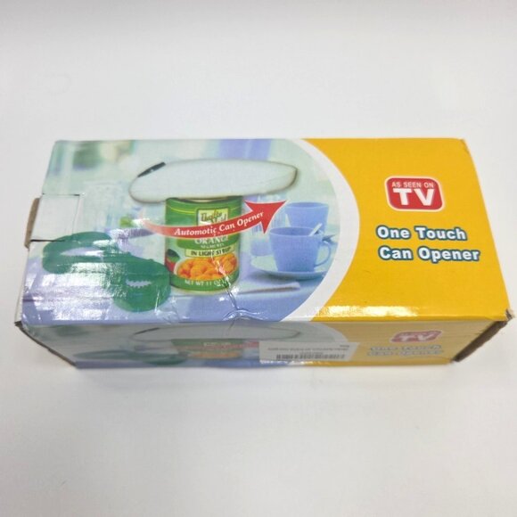 NEW One‎ Touch Can Opener As Seen on TV Hands-Free Automatic White - Picture 3 of 4